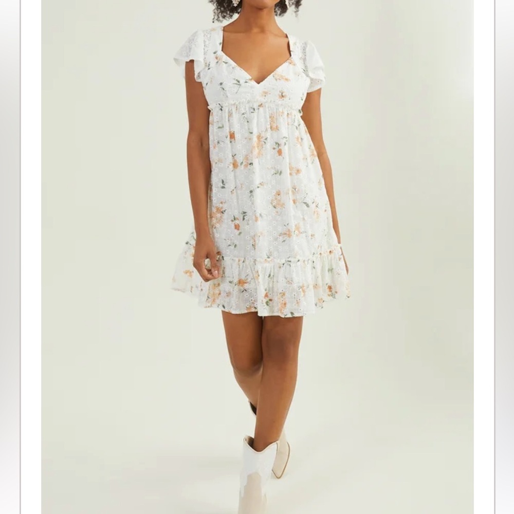 Altar’d State - Lyla Eyelet Lace Dress